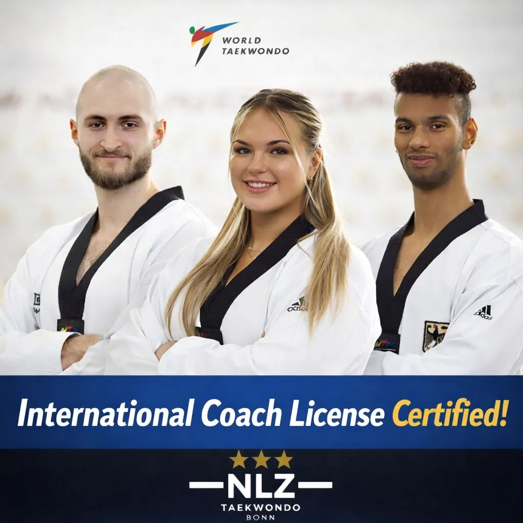 Julika Zimmerling, Ranye Drebes und Martin Stach mit Internationaler Coachlizenz
